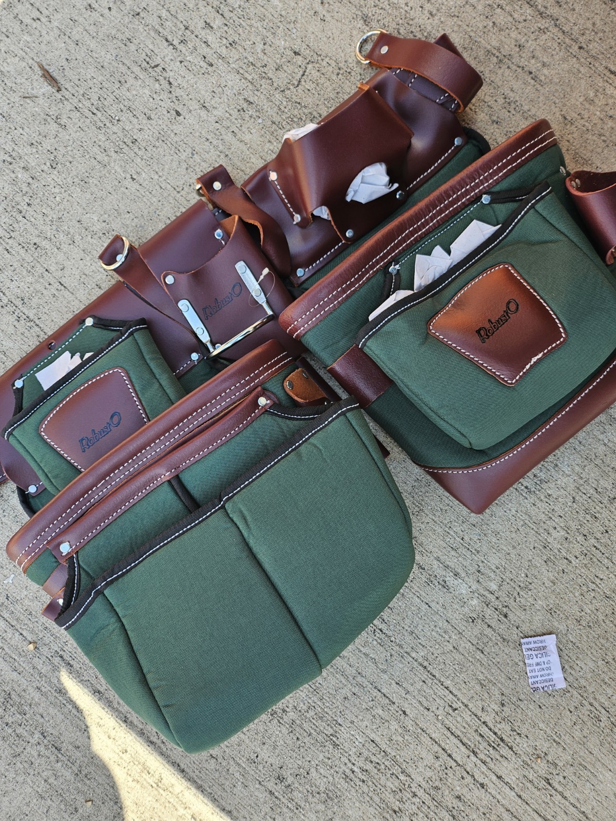 Morrales Para La Contruccion Nuevos Leather And Nylon