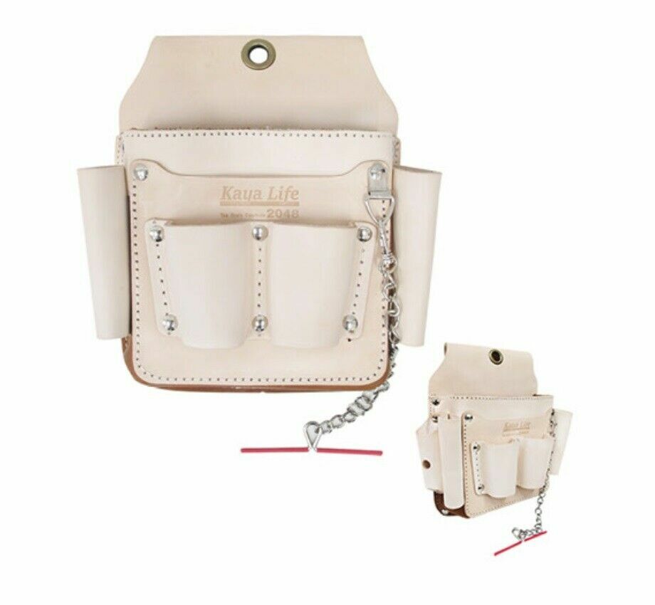 Top Grain Cowhide Suspender Belt Multi Tool Pouch Set Kaya KL-2000 Made in Korea