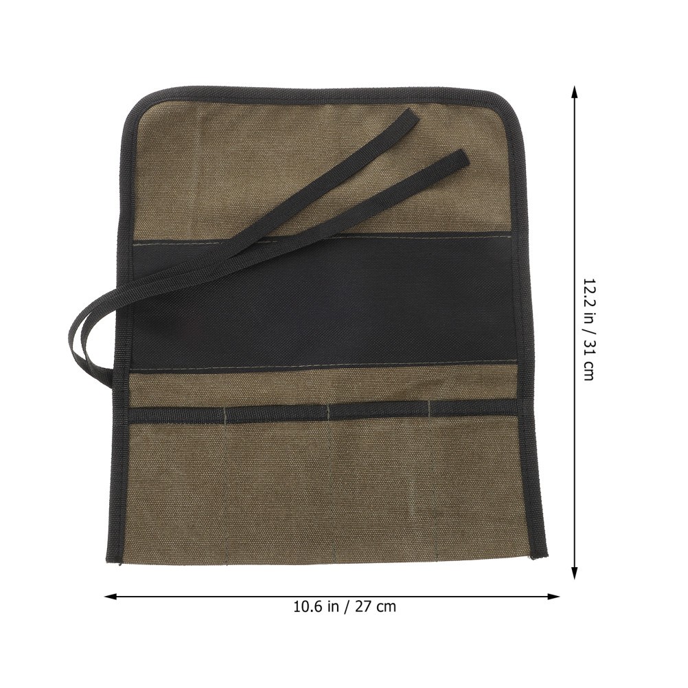 2 Count Rolling Tool Bag Woodworking up Multi-Purpose Storage Bags for Tools