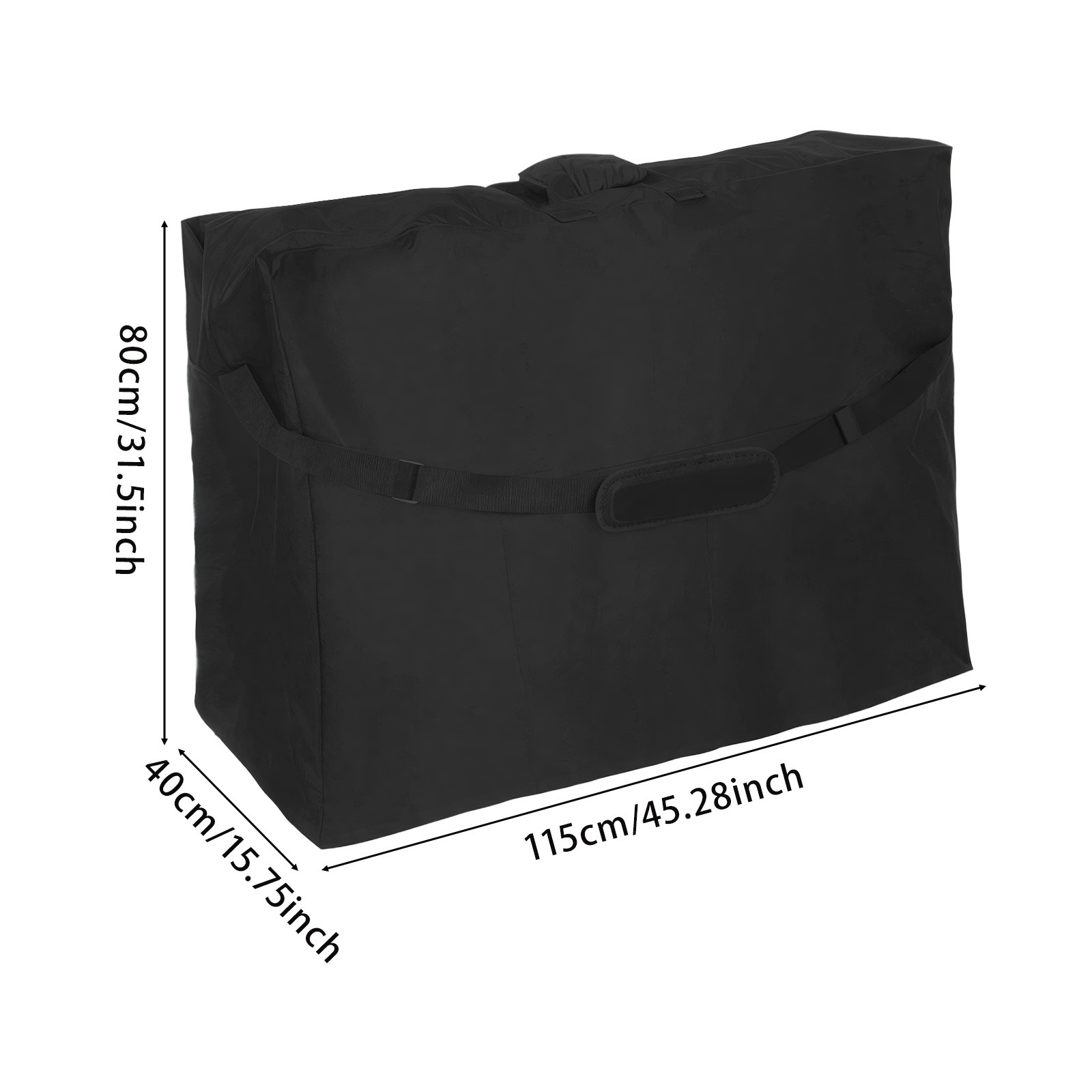 Wheelchair Bag Storage Bag,600D Oxford Cloth Storage Bag with Zipper Waterproof