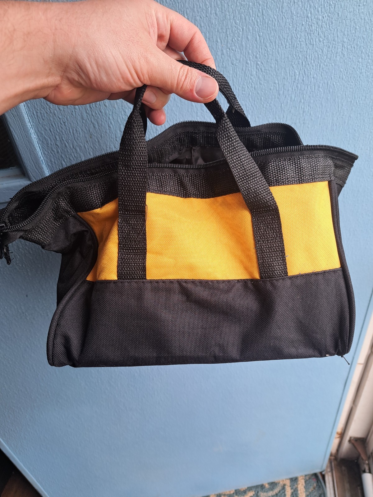 DEWALT 11″ X 8″ X 7″ Heavy Duty Nylon Small Tool Bag Tote Carrying Case #13