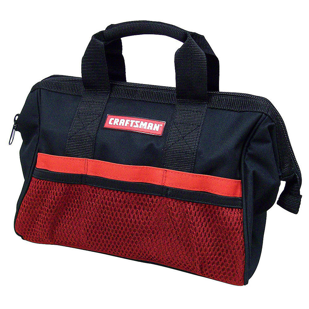 Craftsman 13 Inch Tool Bag Wide Open Design Reinforced Material