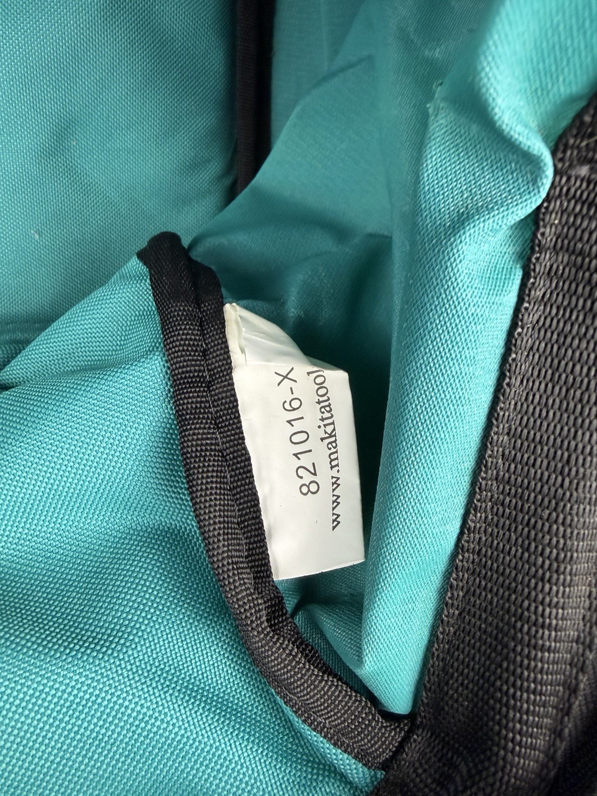 Mikita 20” Heavy Duty Contractor Tool Bag Shoulder Strap 8 Pocket Large Teal