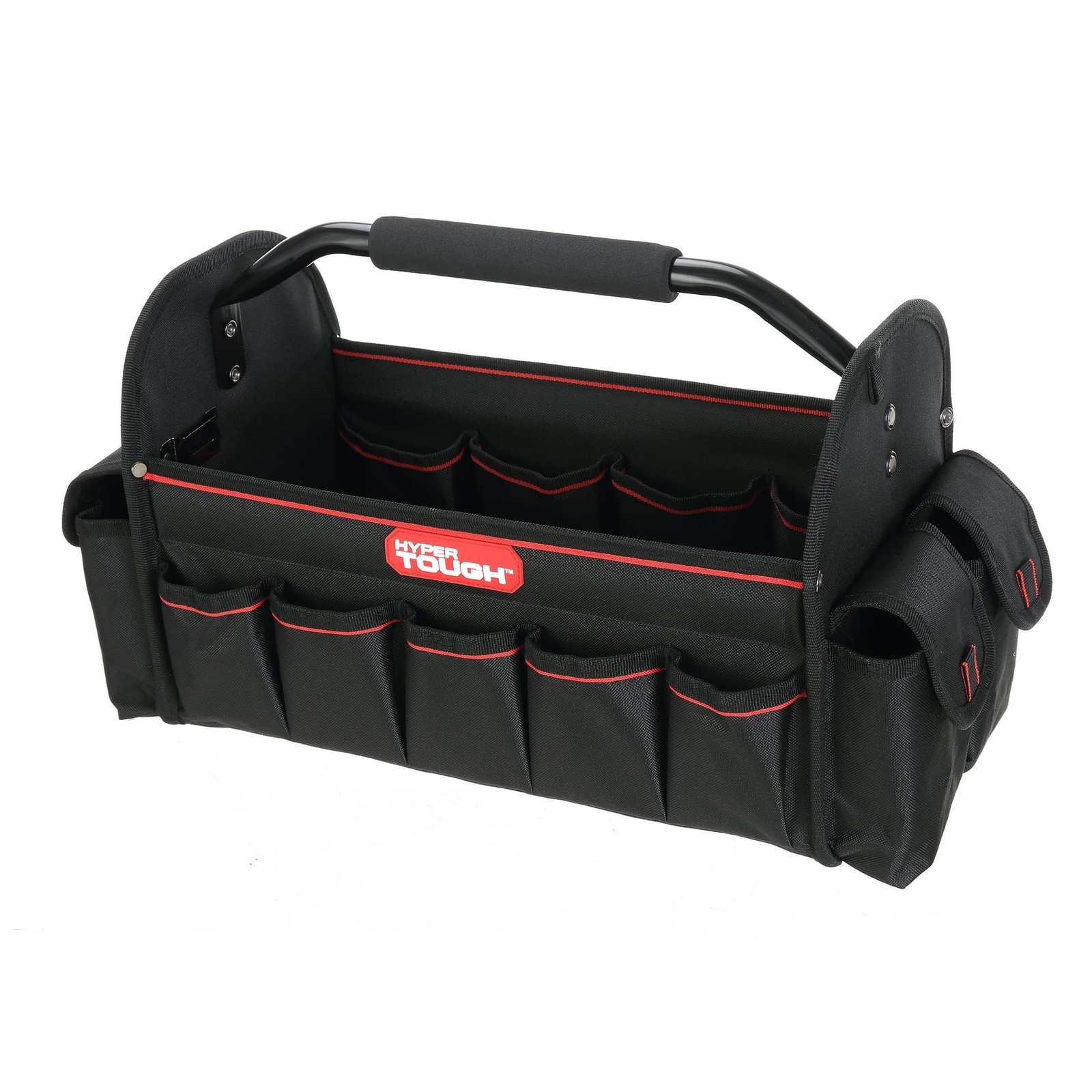 16‑inch Open Top Tote with Soft Grip Handle,Household Daily Carrying Storage Bag