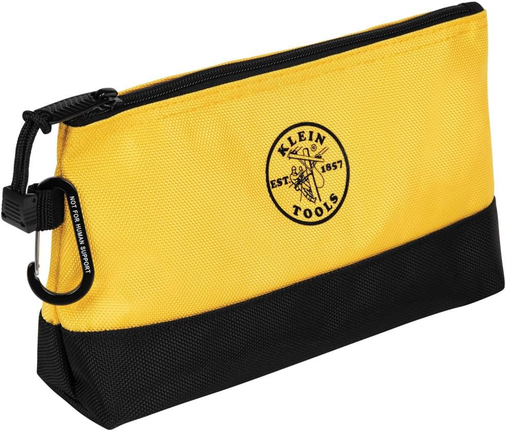 80183 Zipper Tool Bag Set, (5) Stand-Up Water-Resistant 1680D Pouches with Carab