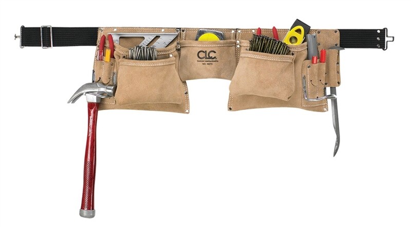 CLC Custom Leathercraft I427X Heavy Duty Contractor Suede Leather Work BELT