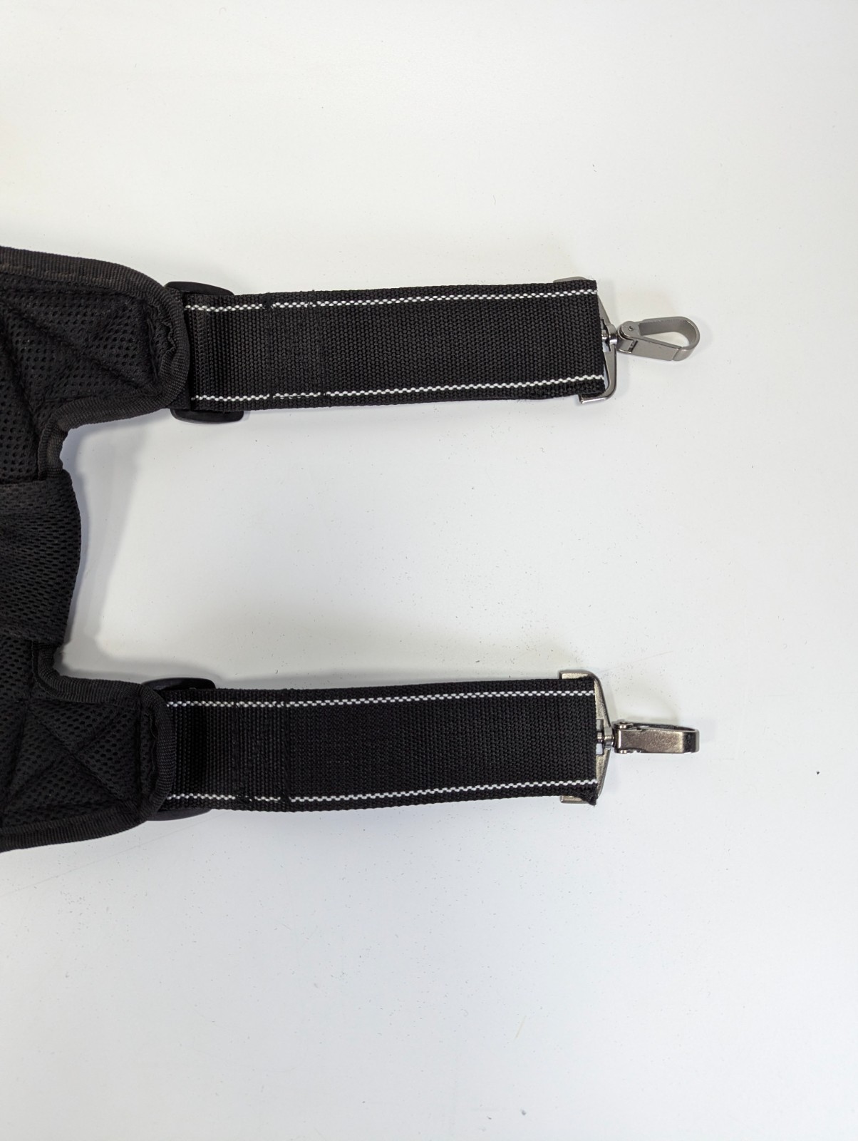 Tool Belt Suspenders Heavy Duty Workwear with Loop Clips Phone Holder – Black