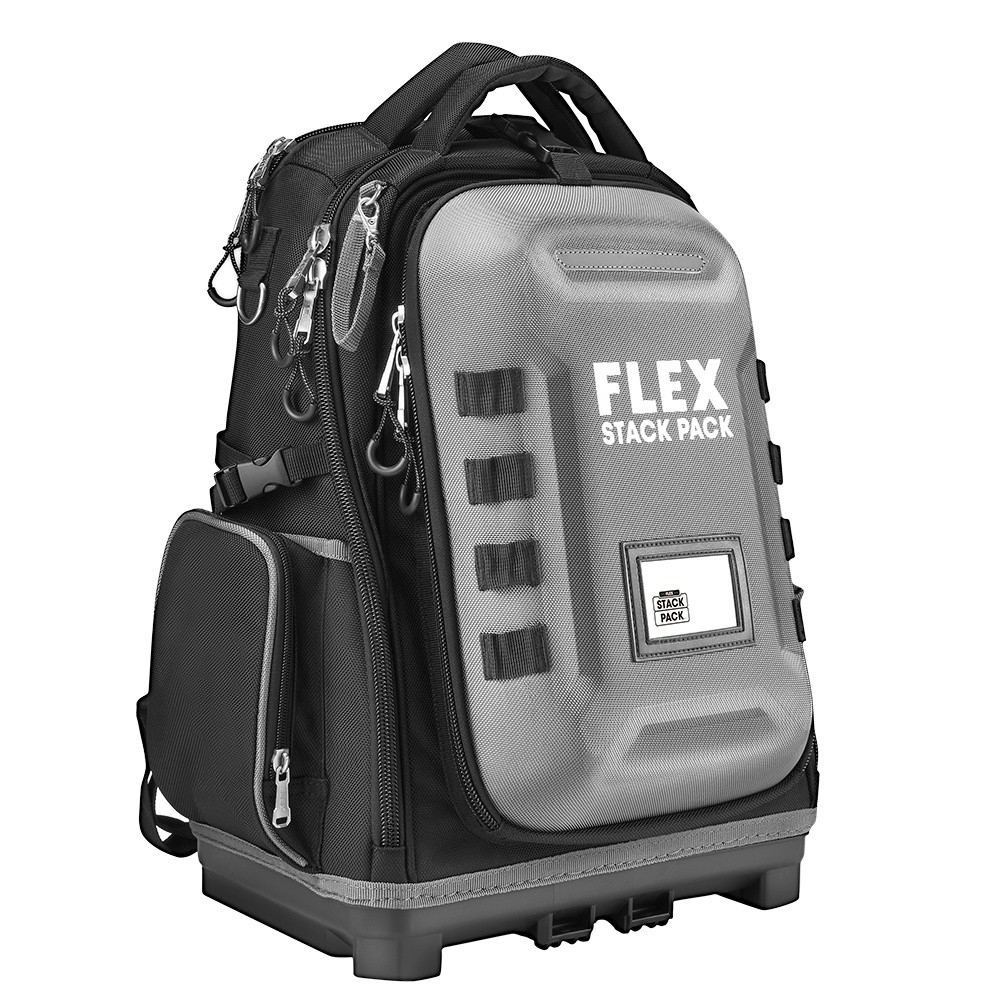 Flex FS1204 16in Jobsite Backpack Tool Organization Storage 1680D Polyester