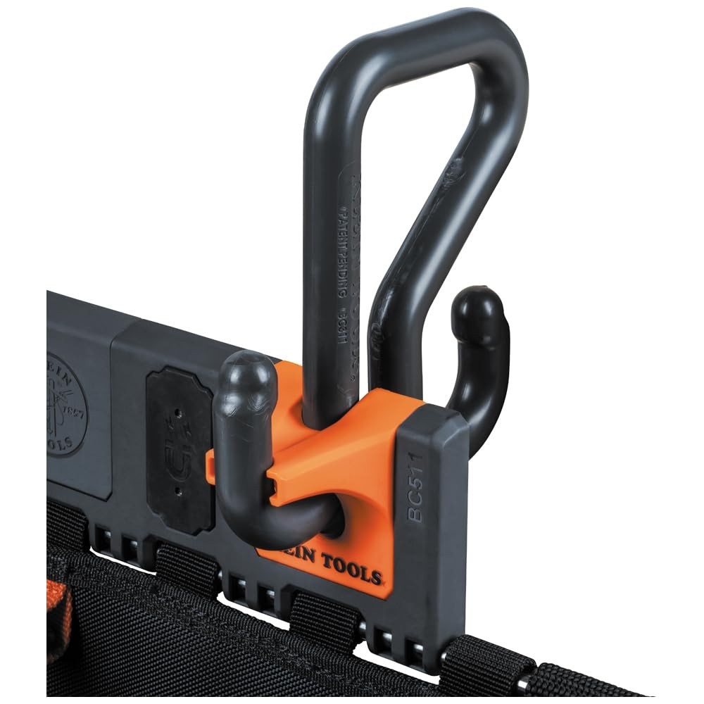 Large Tool Pouch with S Hook Rail System – Holds Lineman Tools, Cutters & Wrench