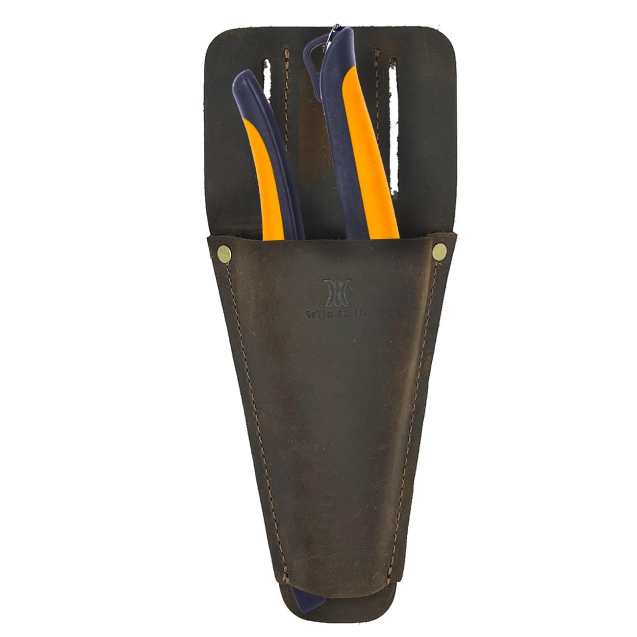 Garden Genuine Leather Pruner Sheath,Tool Holster for Gardening Pruning Shear…