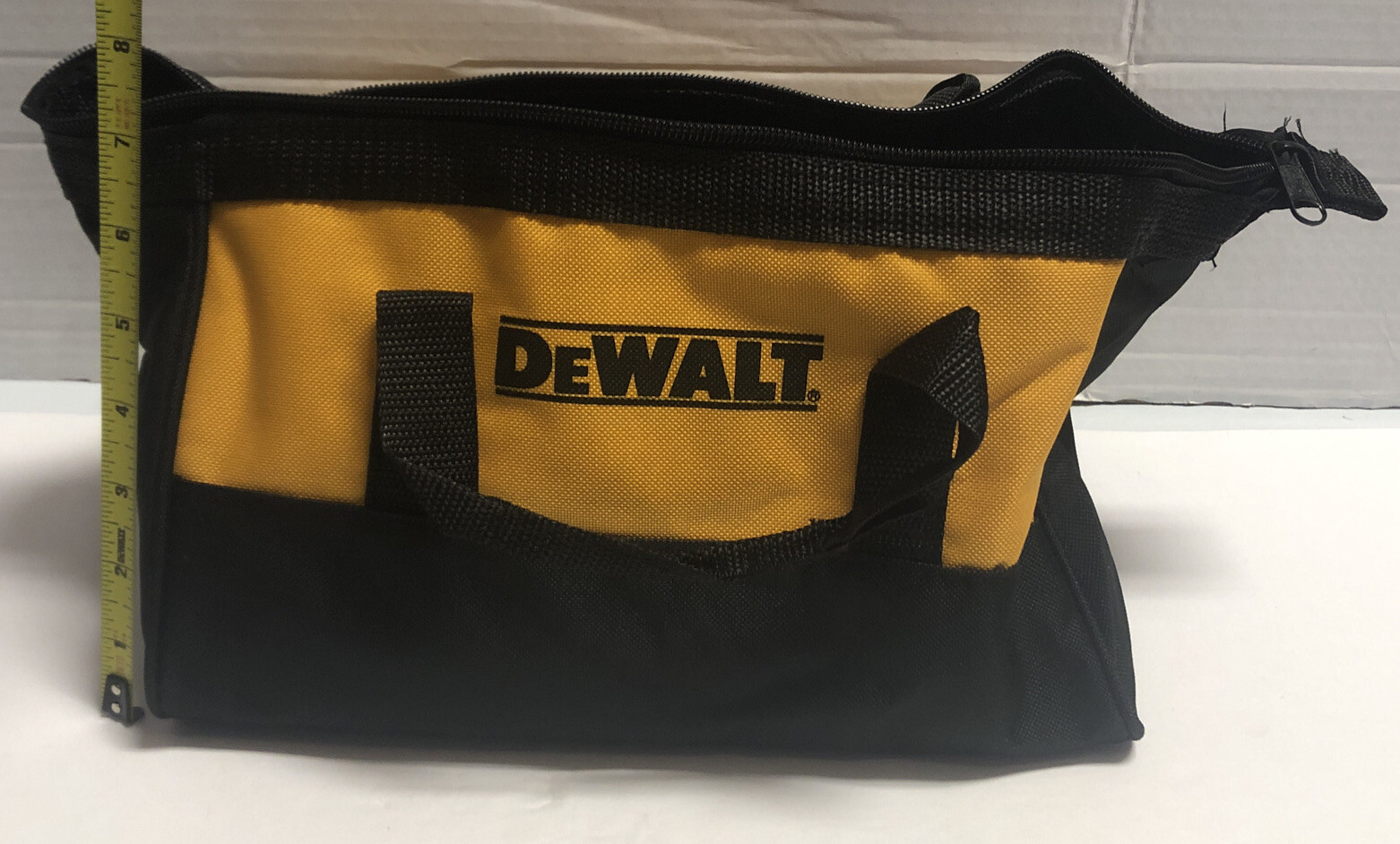 NEW DEWALT 12″ X 8″ X 7″ Heavy Duty Nylon Small Tool Bag Tote Carrying Case