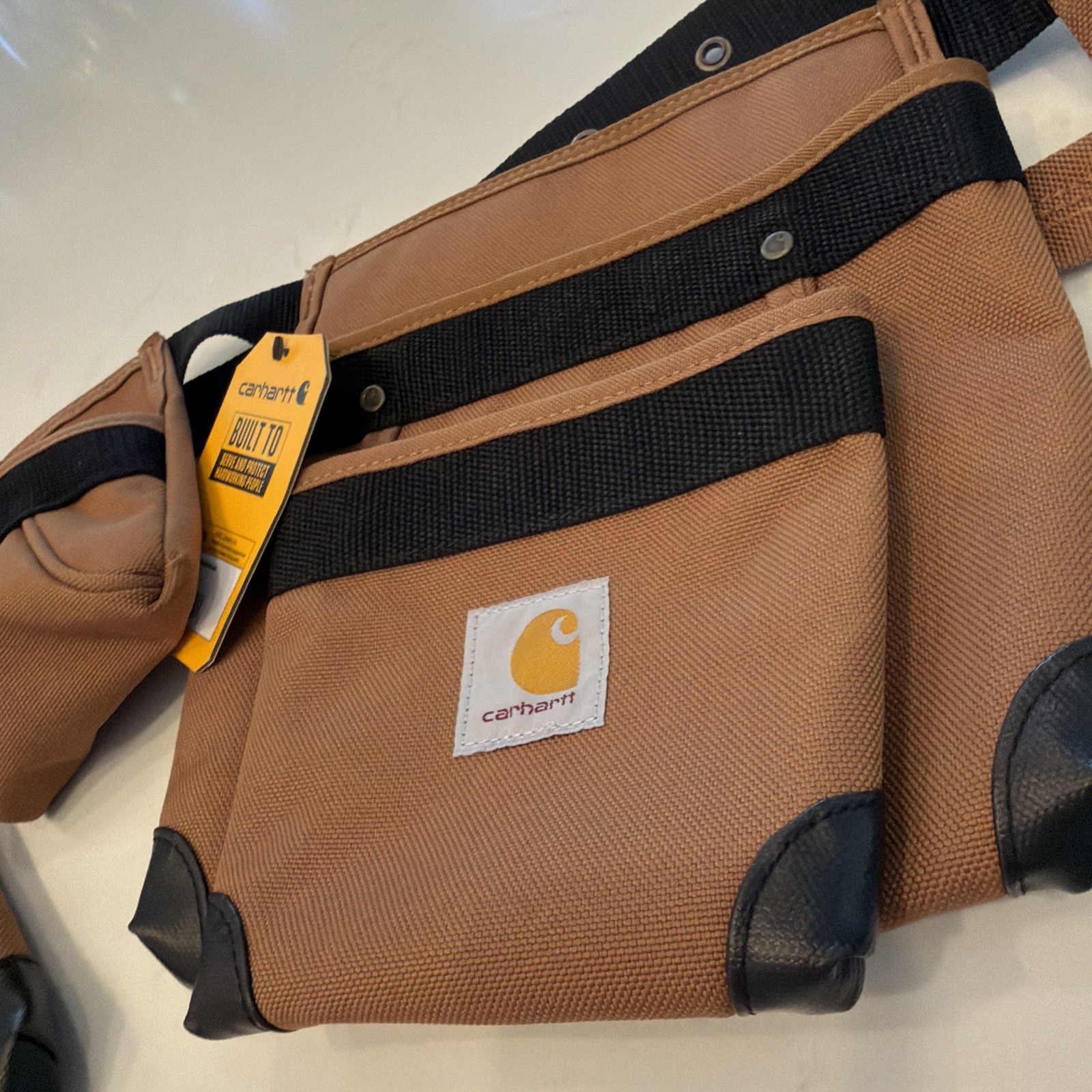 Carhartt 7 Pocket Tool Belt CT0347 Rain defender One Size Fits All NEW WITH TAGS