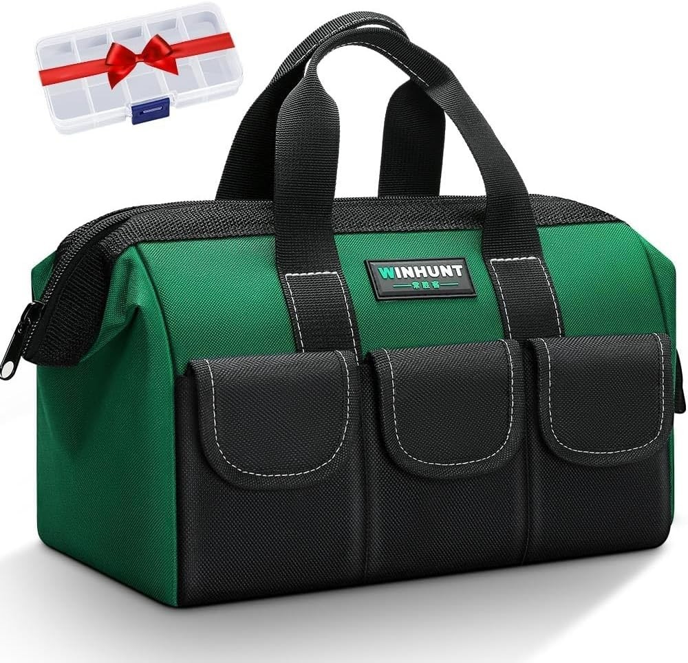 Tool Bag, Green, 31 cm/12 Inches, Made of 1680D Polyester 12.2″L x 6.7″W x 8.7″H