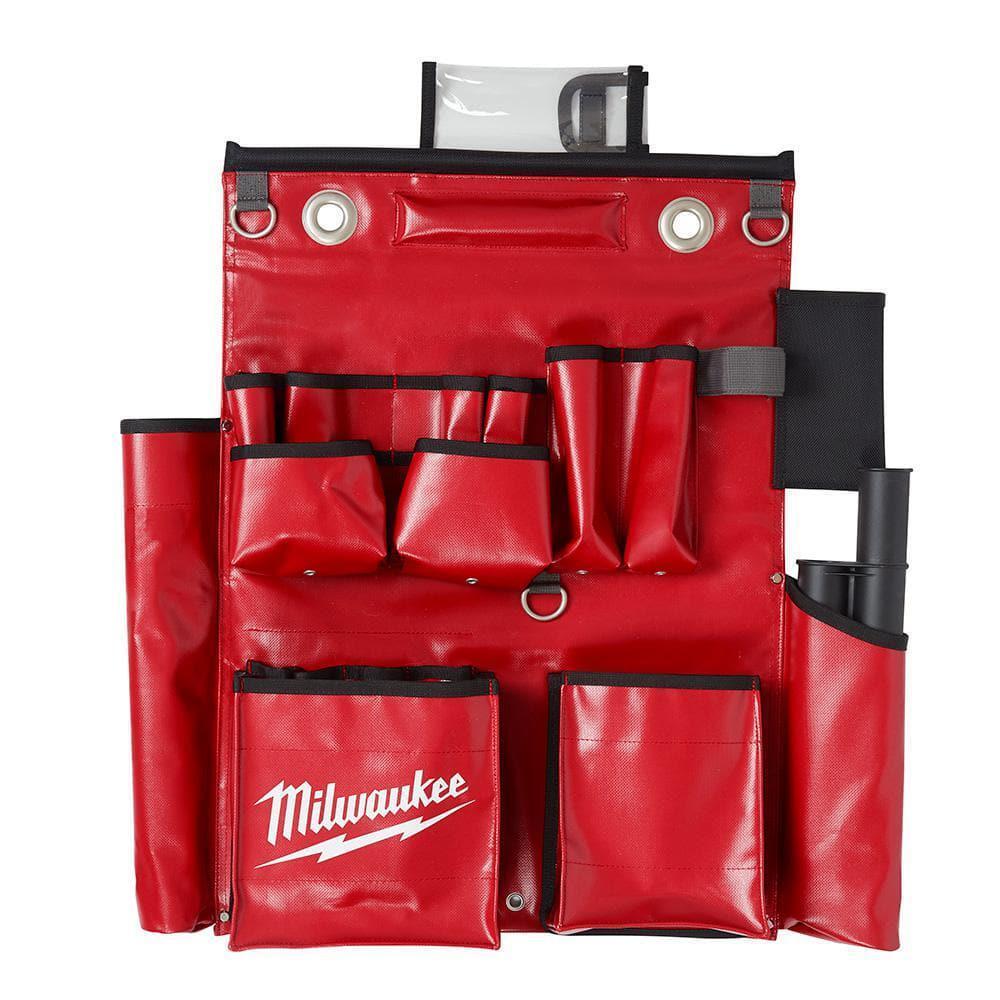 Tool Apron Milwaukee Linemans Compact Aerial Easy Hand-Tool Organization Durable