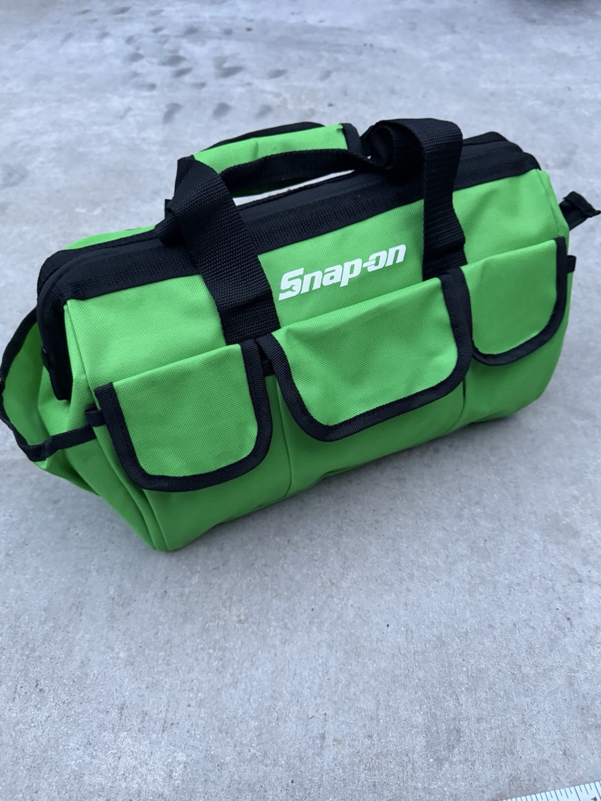 Snap On Tools Large Tool Bag Travel Carry Case Storage Snap-On Racing Green