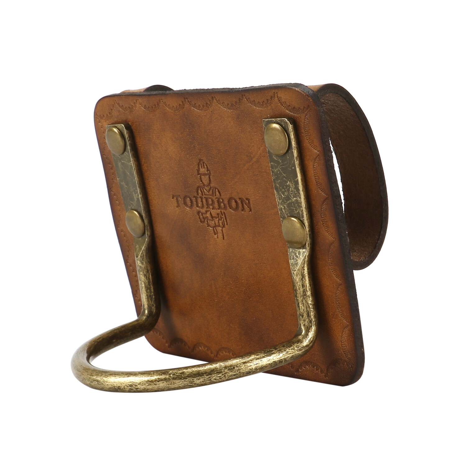 Tourbon Leather Axe Holster/Hammer/Wrench Holder Belt Gear Tools Storage Pouch