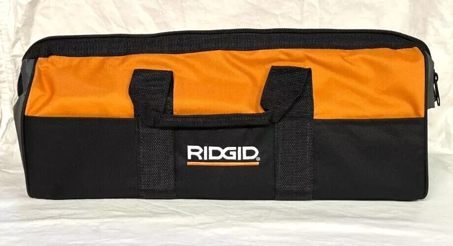 Ridgid Canvas Contractors Power Tool Bag 21″ X 8″ X 8″ (New From Larger Kit)