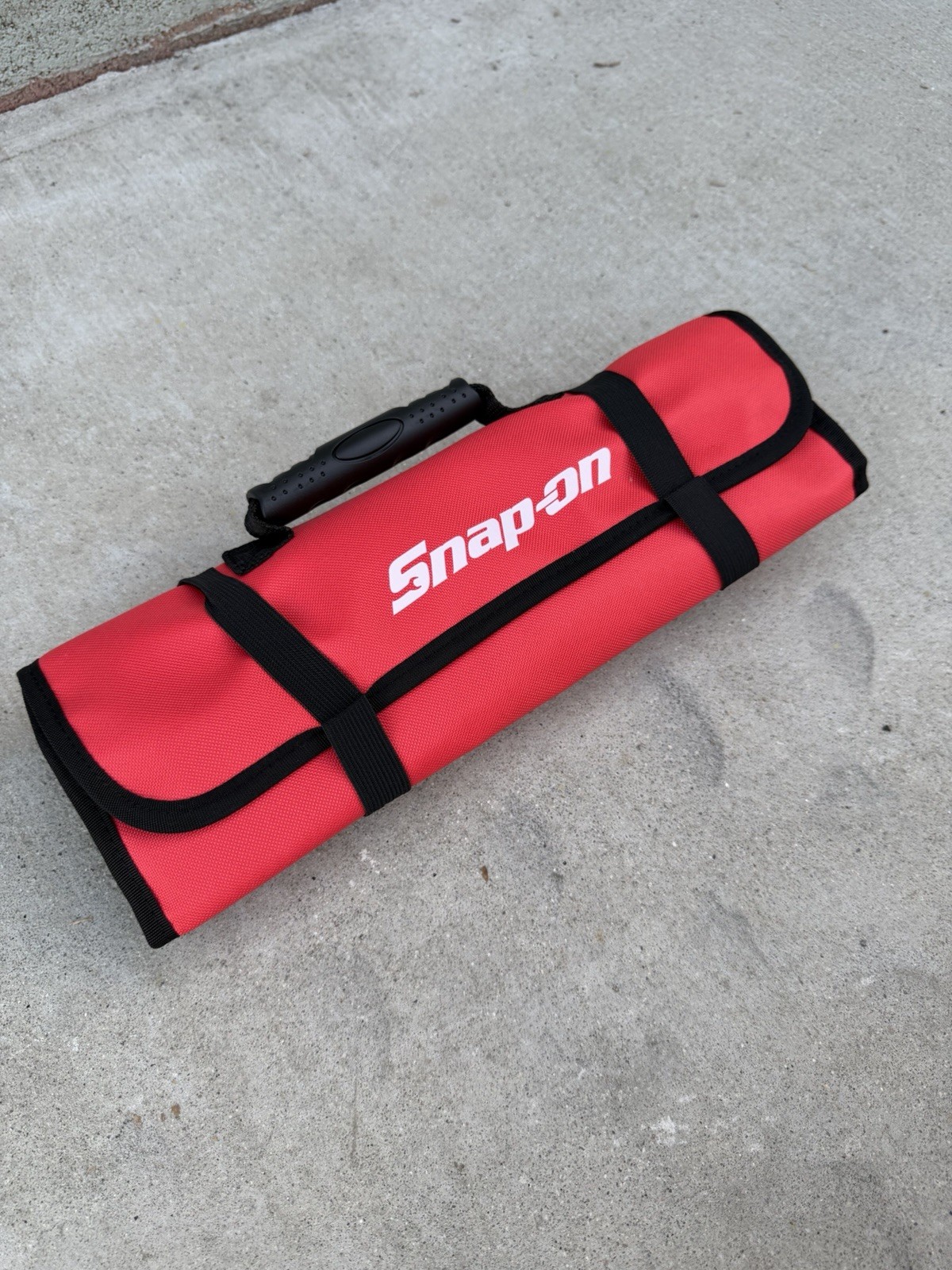 Snap On Tool Roll Up Bag Storage Travel Case Pouch Snap-On Tools Racing