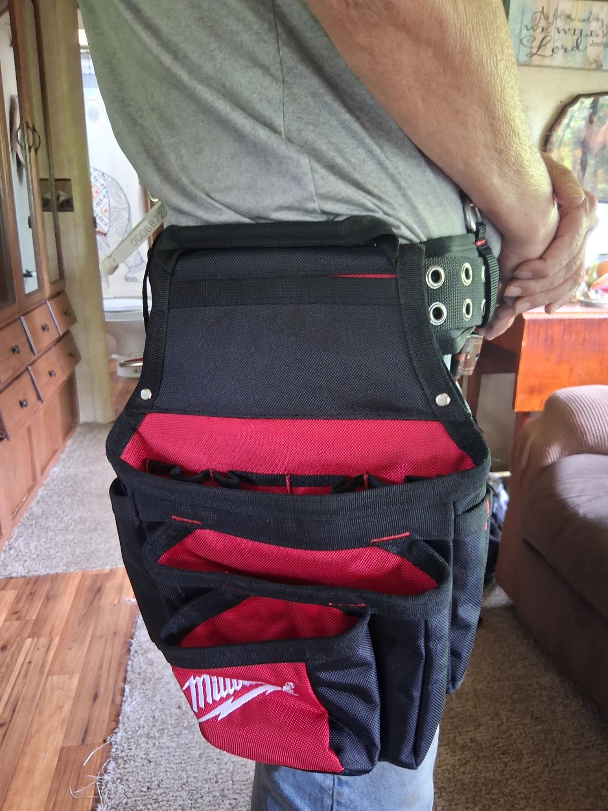 Milwaukee 48-22-8120 Contractor Work Belt w/ Suspension Rig