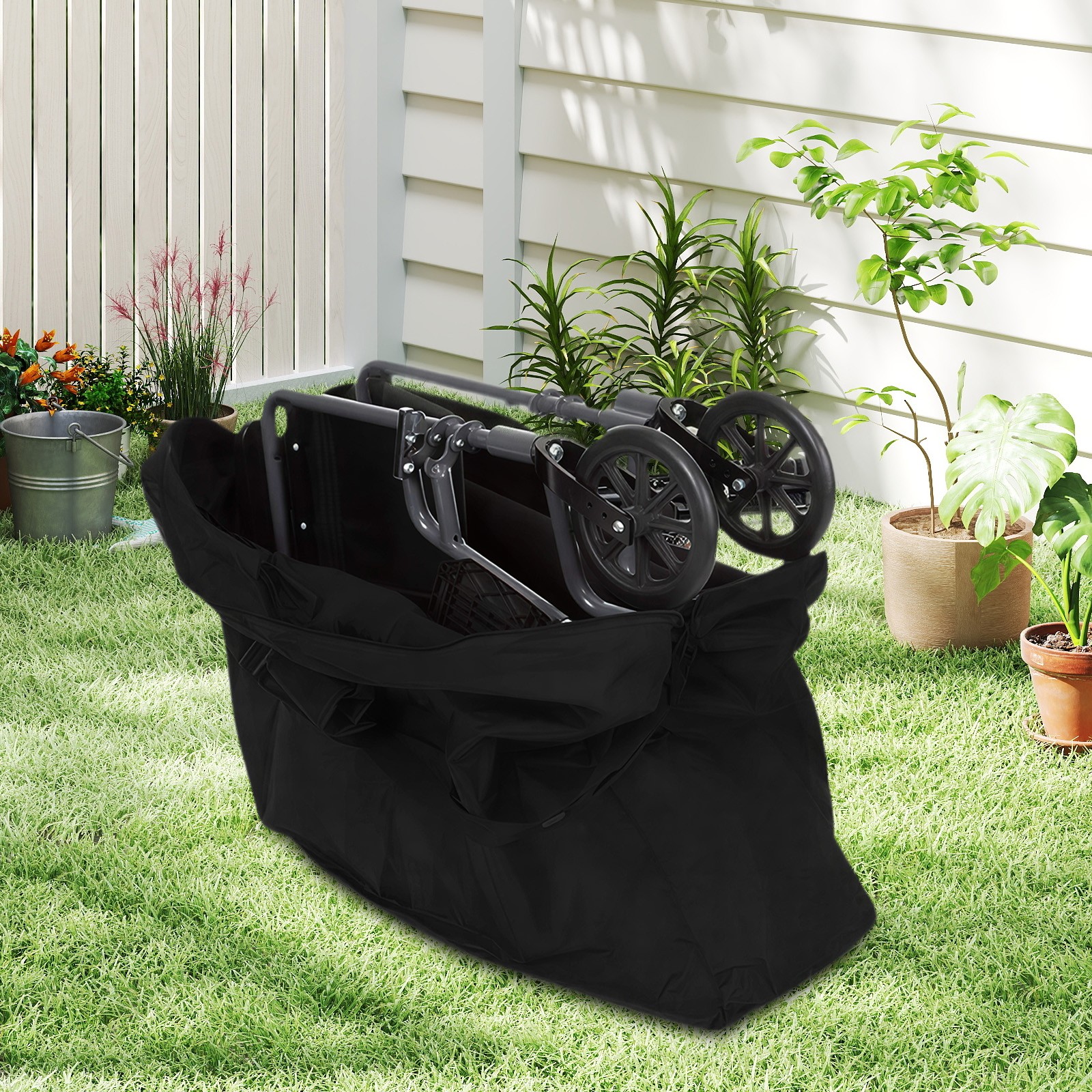 Wheelchair Bag Storage Bag,600D Oxford Cloth Storage Bag with Zipper Waterproof
