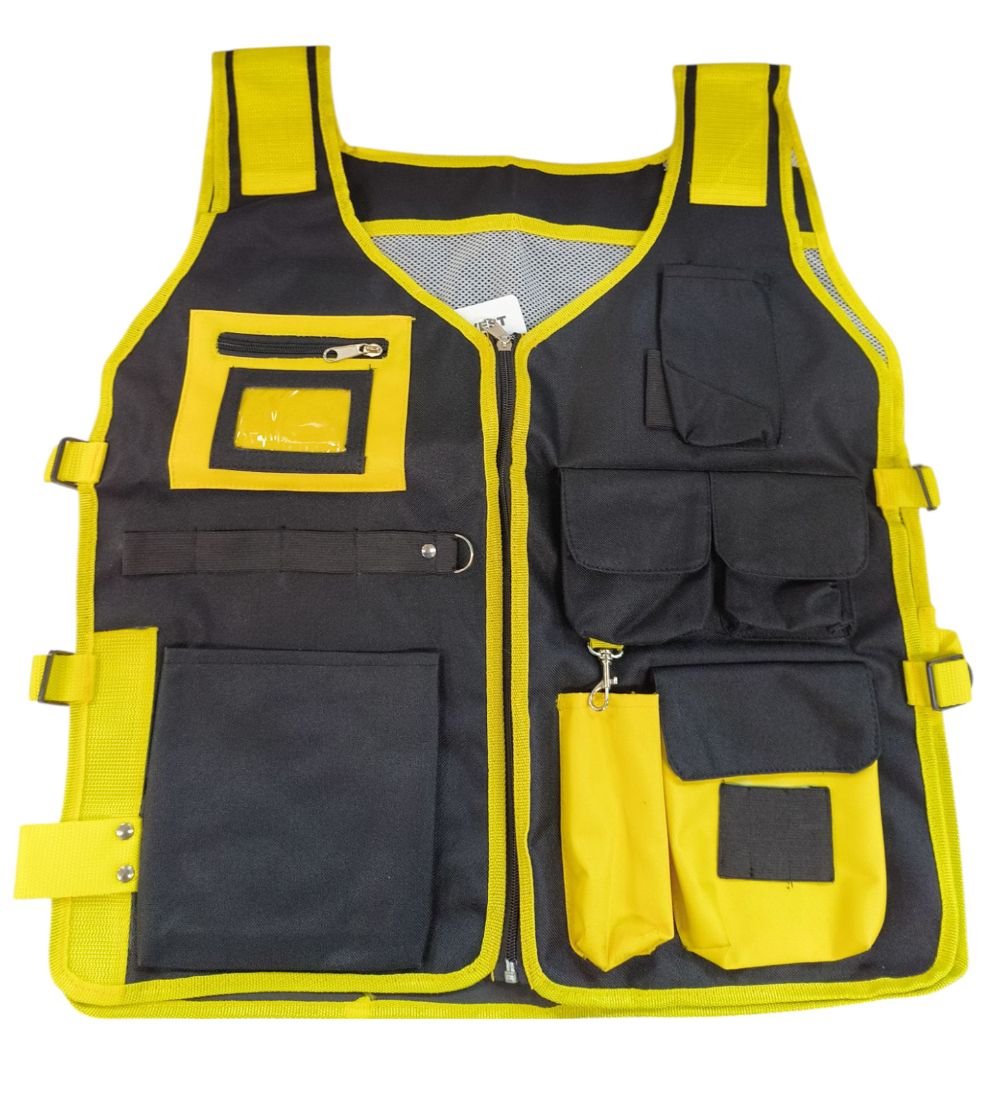 Electrician Carpenter Framer Plumber Craft Man Constrcustion 6 Pocket Tool Vest