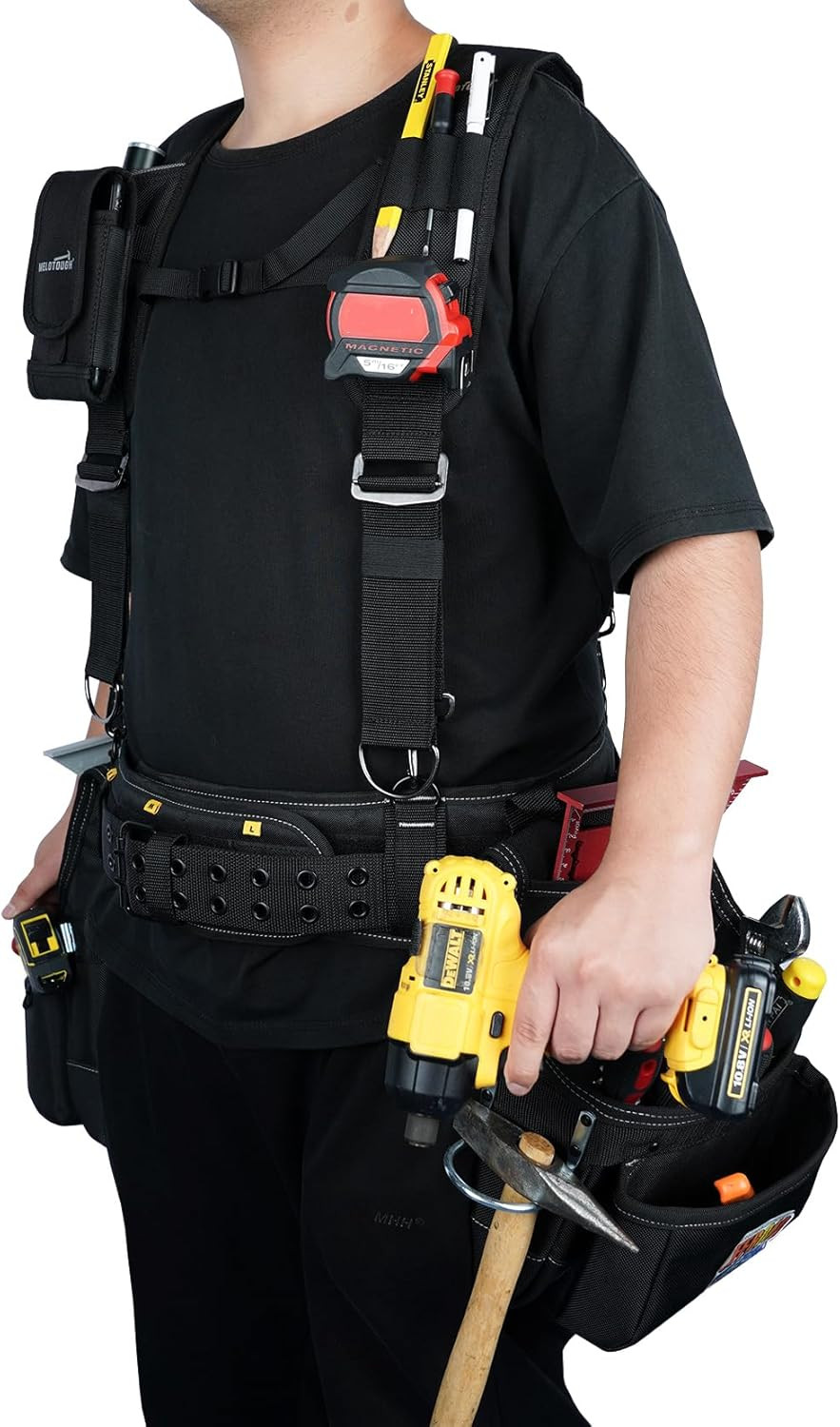 Tool Belt with Suspenders Tool Bag Supenders Framers Comb Apron Tool Belt Constr