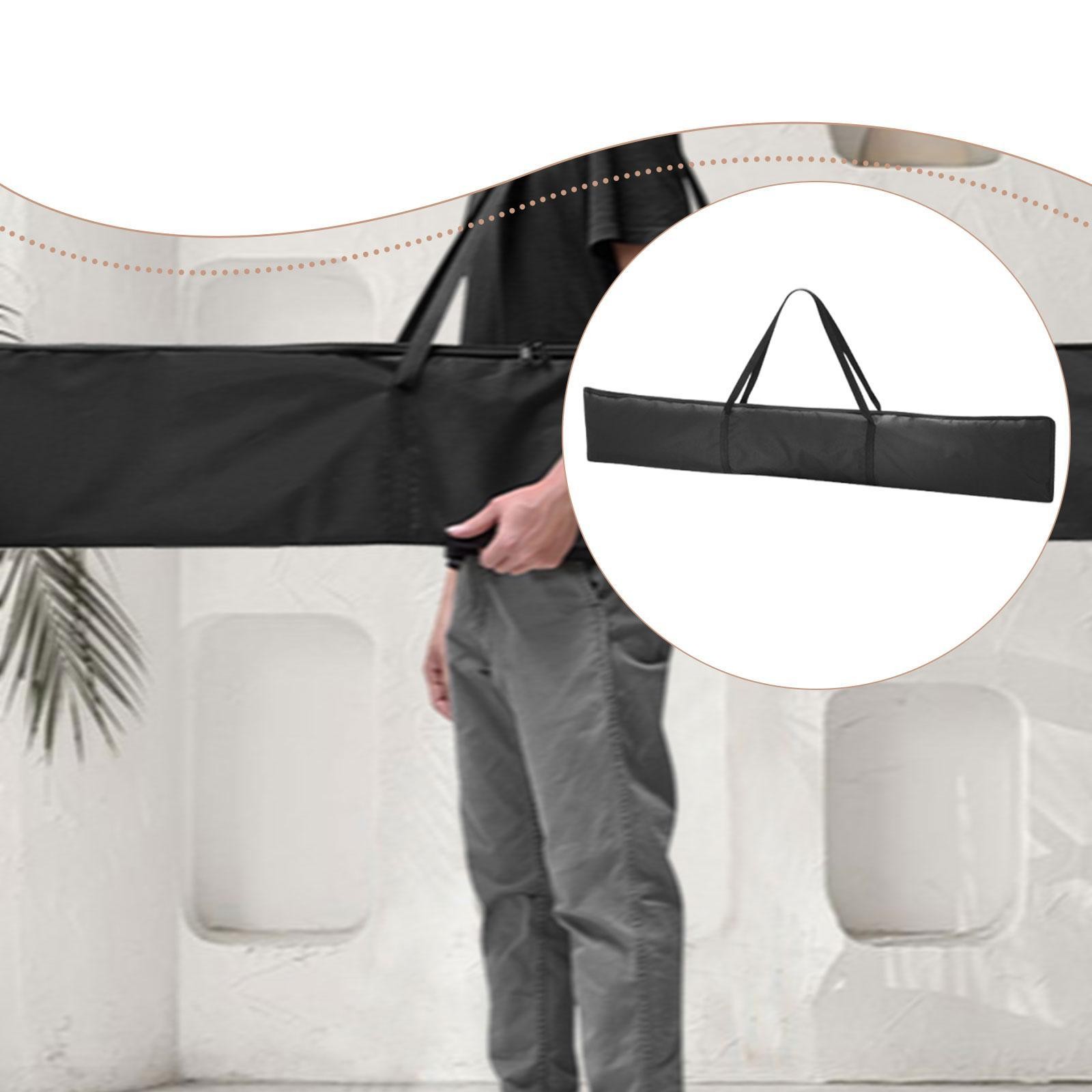 Track Saws Storage Bag Black Oxford Cloth Waterproof Three Compartment Tool Case