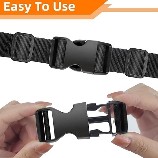 8 Set 1 Inch Heavy Duty Buckles Quick Side Release Buckles Dual Adjustable