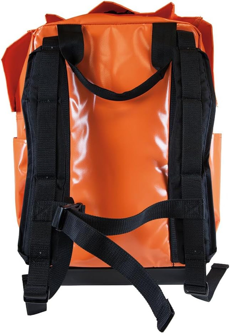 5185ORA USA-Made Lineman Tool Bag Backpack with Padded Straps – Orange