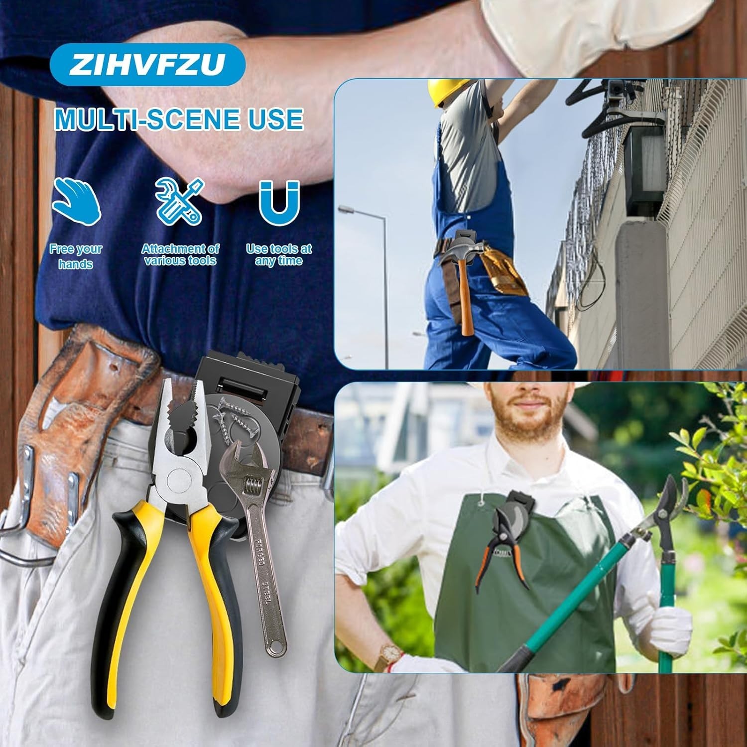 Lightweight Magnetic Clip for Tools