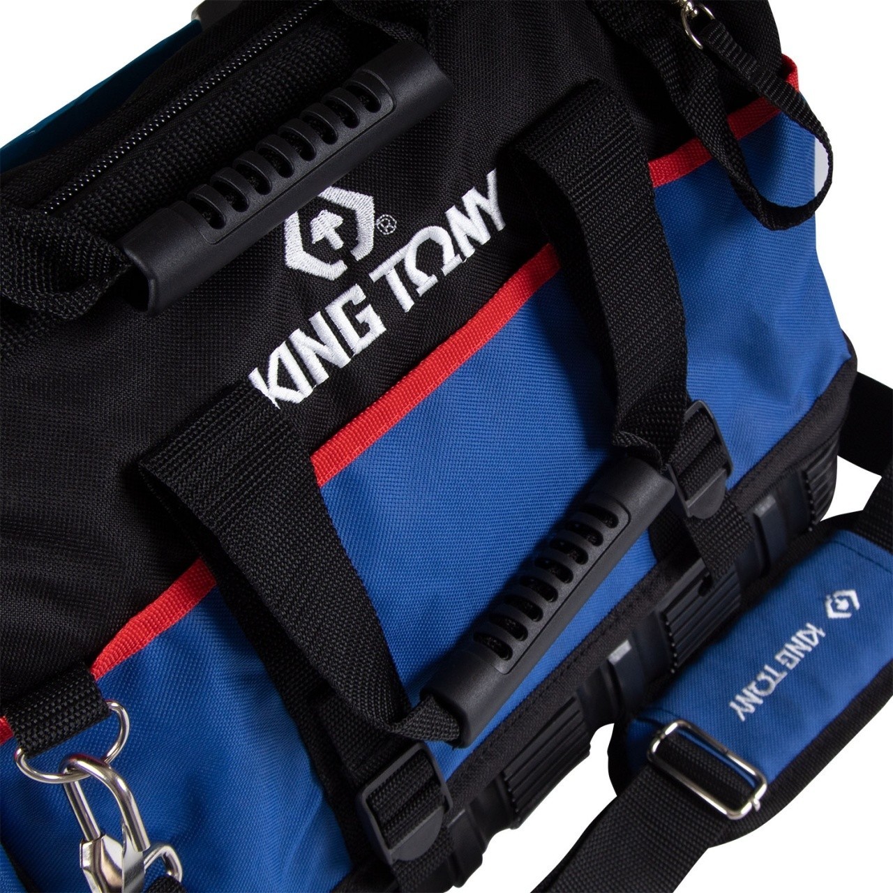 KING TONY 16″ Fabric Tool Bag with Rubber Base 600D Nylon Oxford Made in Taiwan