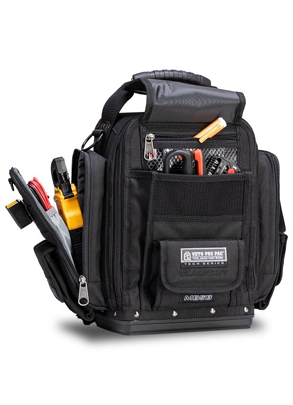 Veto Pro Pac MB5B BLACKOUT Meter Bag Base and Removable Backpack Straps