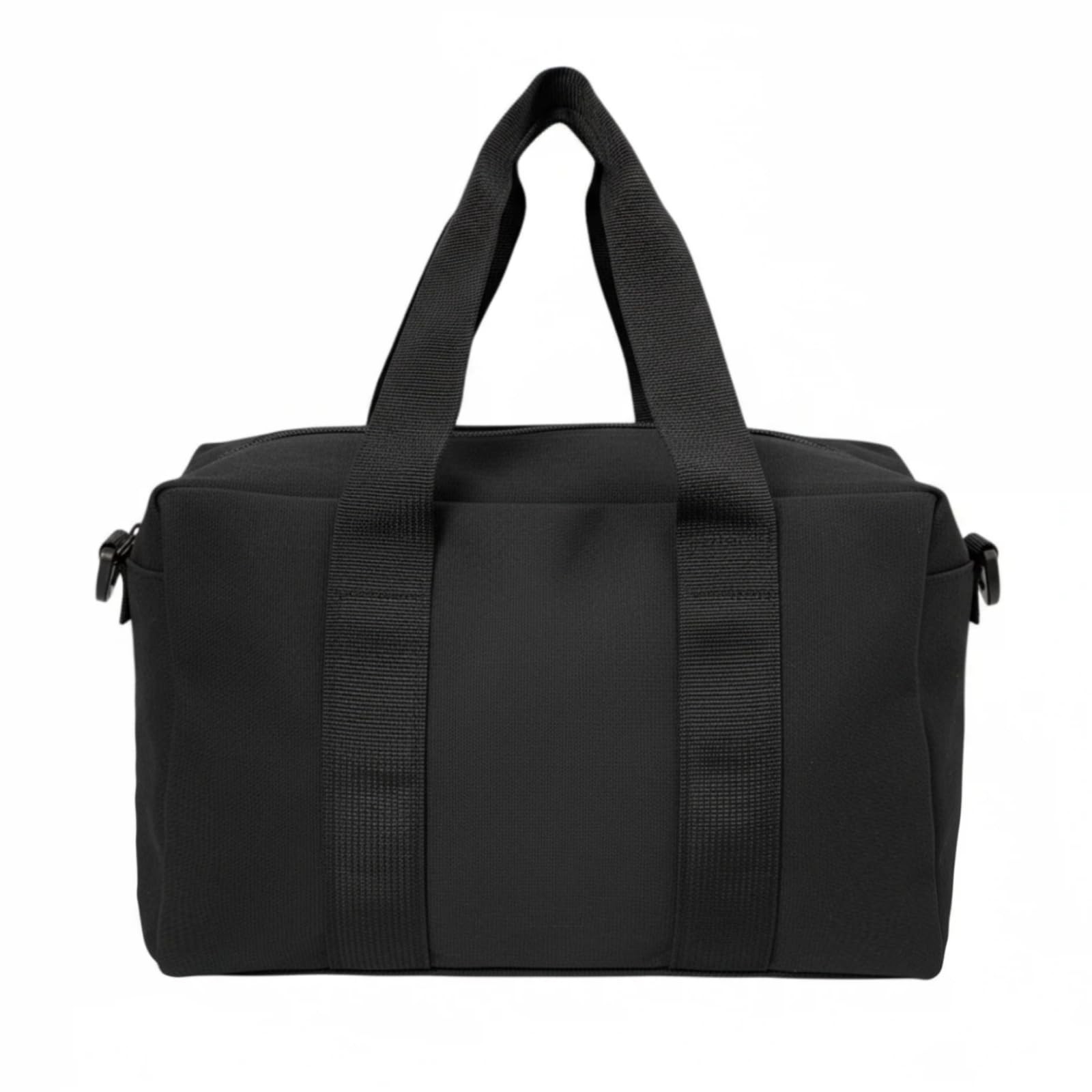 Canvas Wide Mouth Tool Bag, Large Capacity Bags for Men, 14 Inch, Black