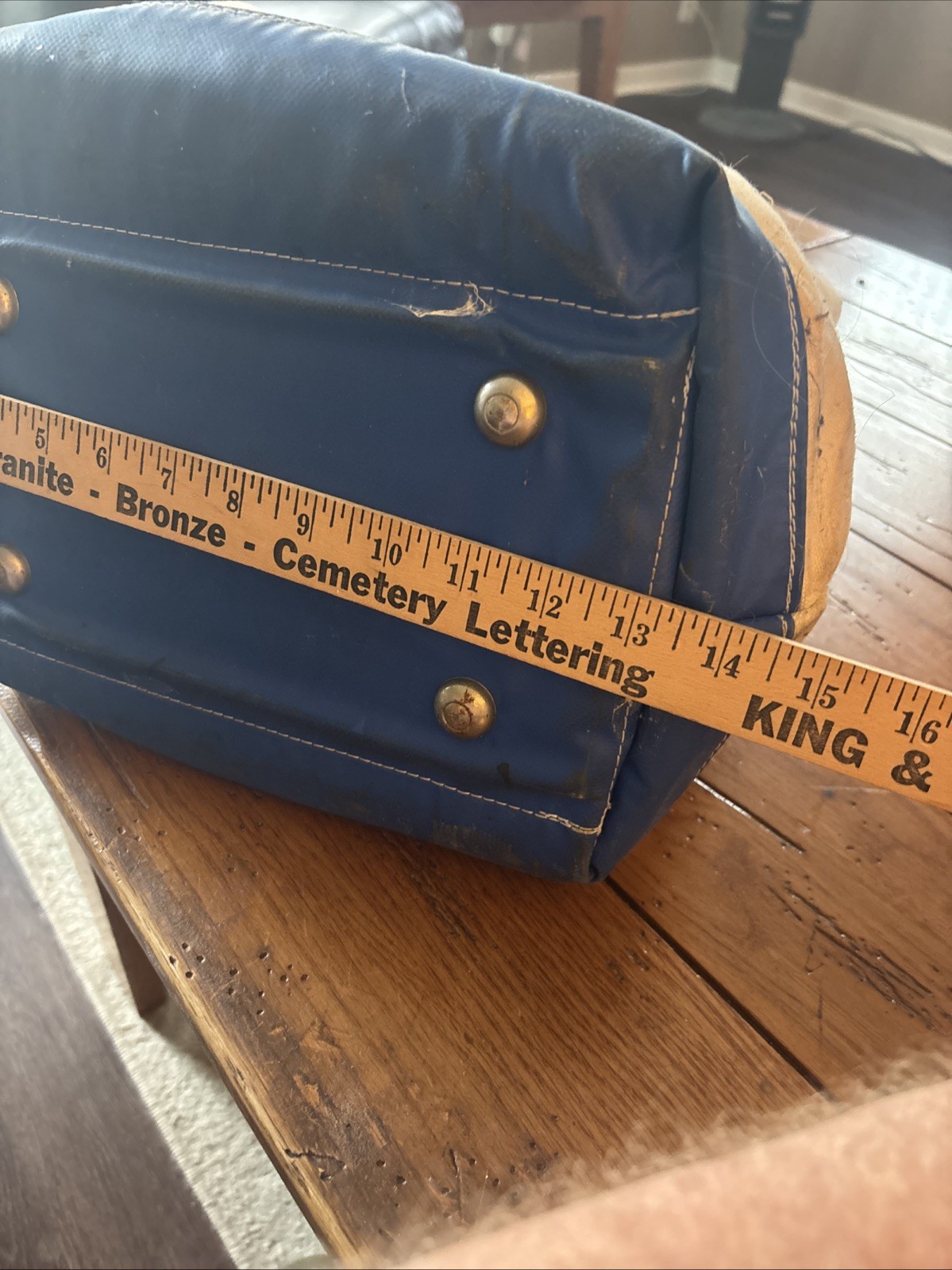 VTG Hi-Line Canvas Tool Bucket Bag Strap Hook Plastic Bottom Lineman Bell System