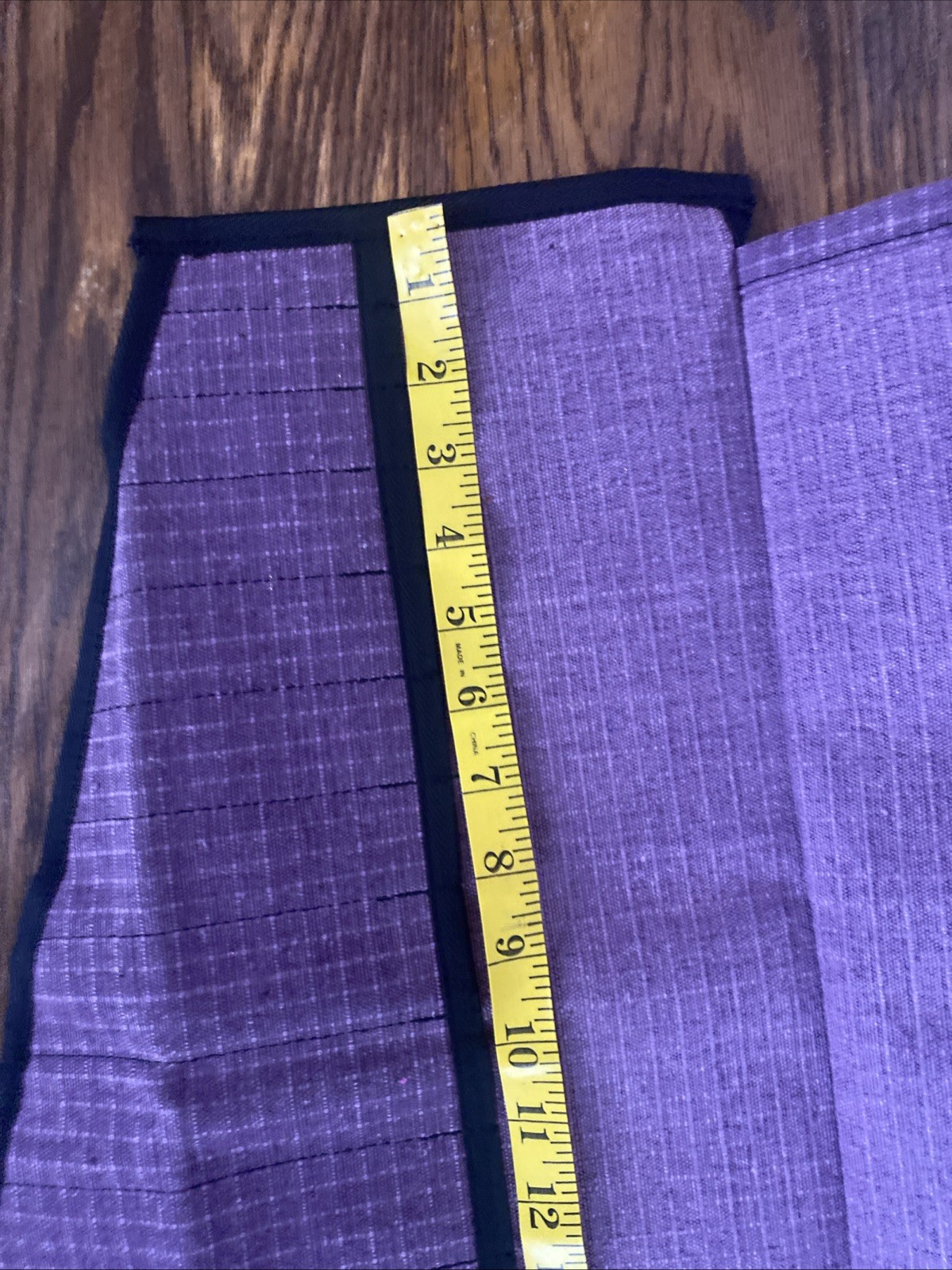 Aditee Wrench Roll Up Pouch, 18 Pockets Hvy Duty Hook And Loop Clasp Purple