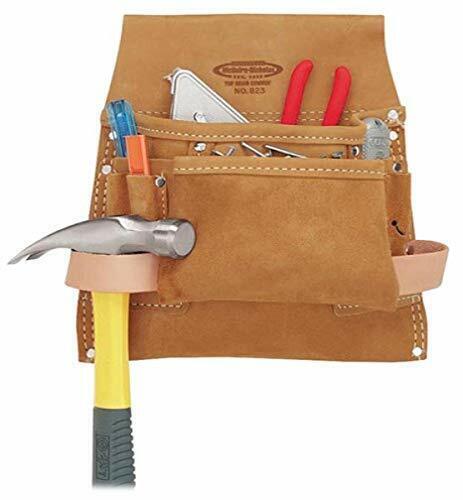 823 8 Pkt. McGuire-Nicholas Carpenter’s Pouch, Classic Leather,