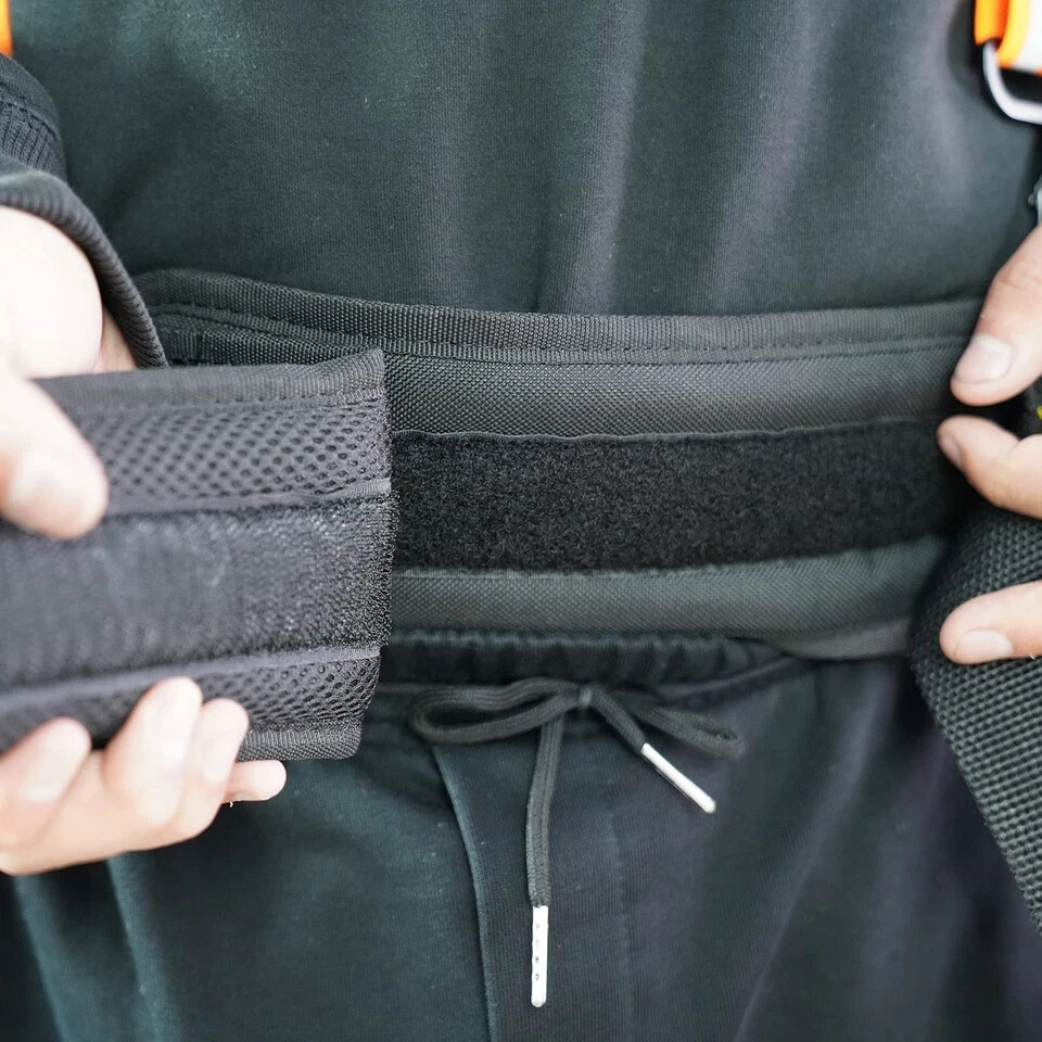 Padded Tool Belt With D Ring For Men Adjustable For 32″50″ Waists Heavyduty Work