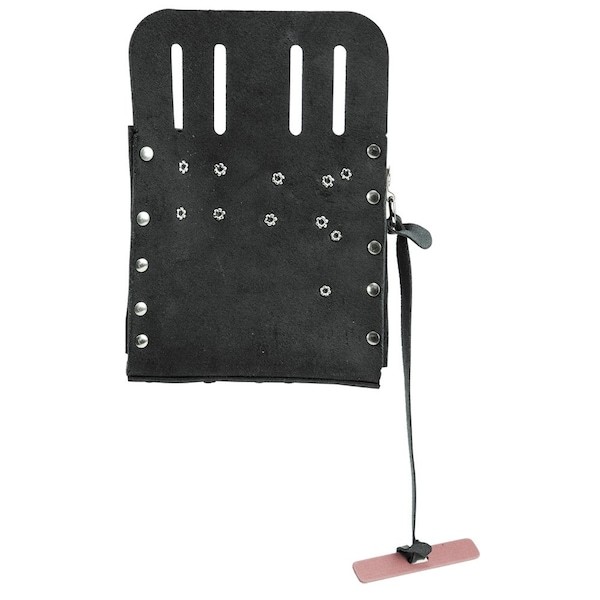 Klein Tools 5190 Black Leather 10 Pockets, 5190
