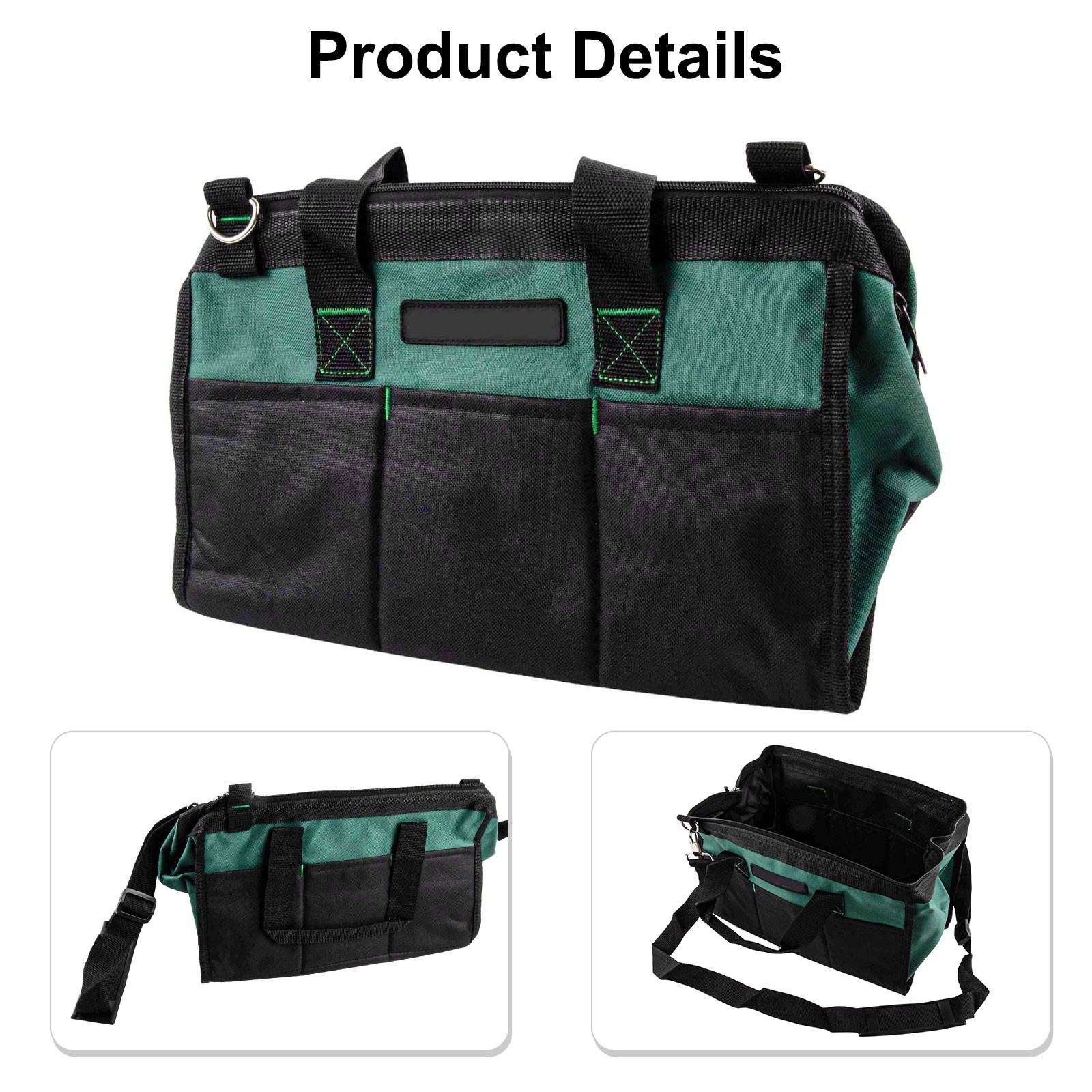Spacious Waterproof Tool Bag for Mechanics Sports and Yoga Carrying Solution