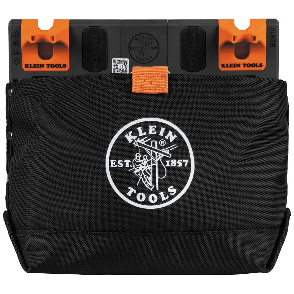 Klein Tools Bc510S Bucket Work Center Hardware Tool Pouch Carabiner Magnetic S