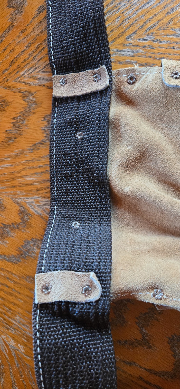 SIERRA Genuine Suede Leather Tool Belt S245X – Light Tan Leather Length 46”
