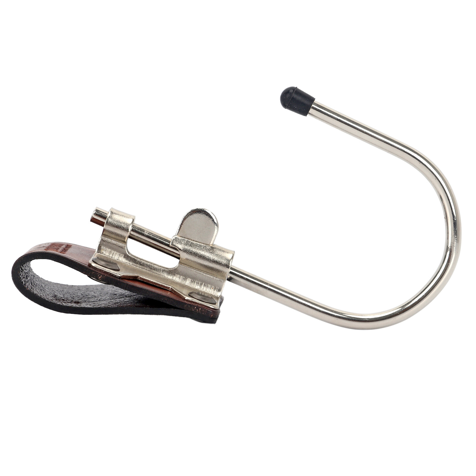 Tourbon Steel Float Tool J Hook for Belt Loop Trowel Power Cord Carrying-Leather