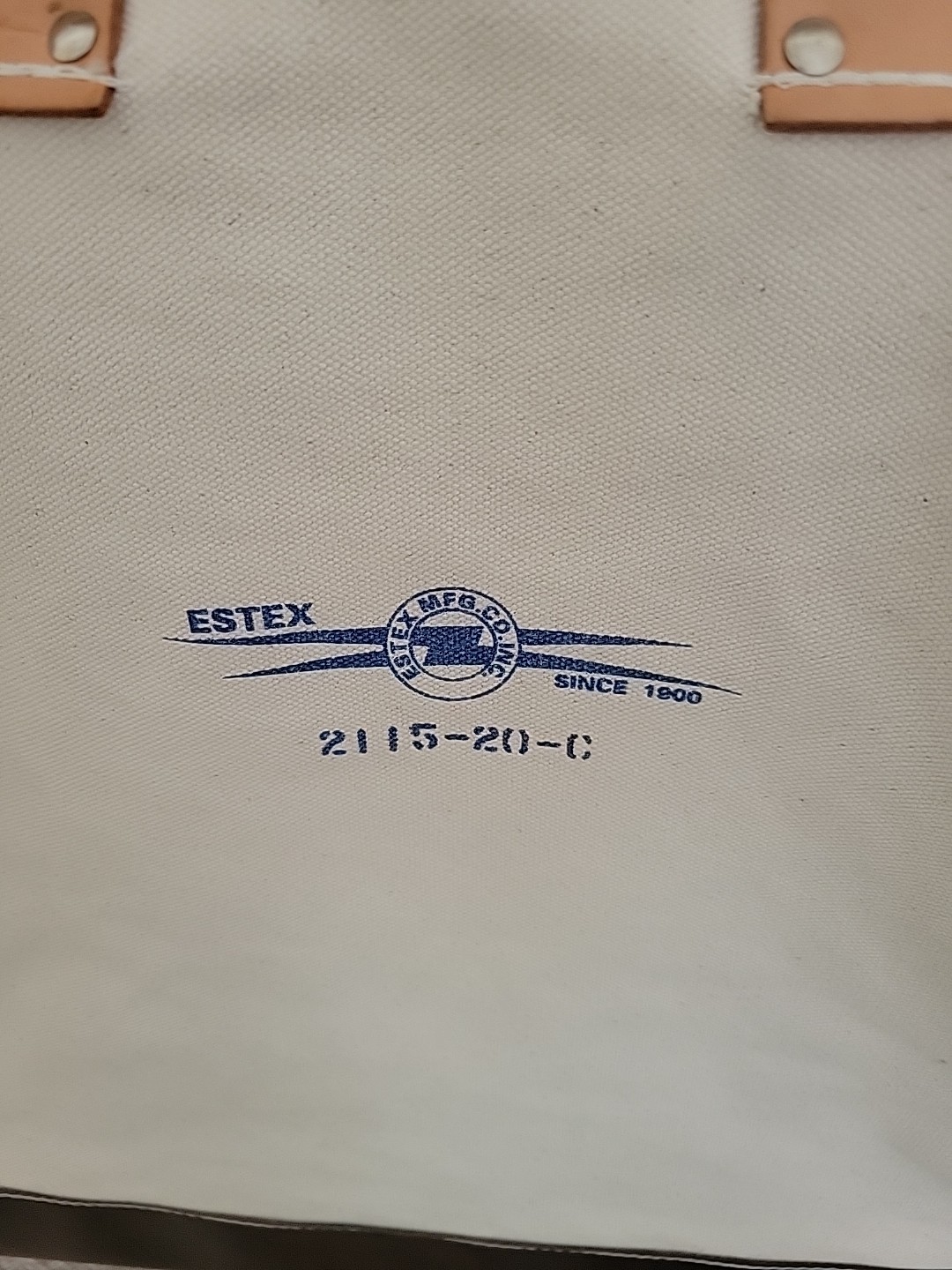 Estex Standard Heavy Canvas Tool Bags Large Lineman Bag Clean