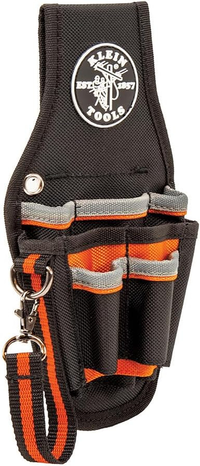 Klein Tools 5242 Tool Pouch, Tradesman Pro Tool Pouch with Electrical Tape Thong