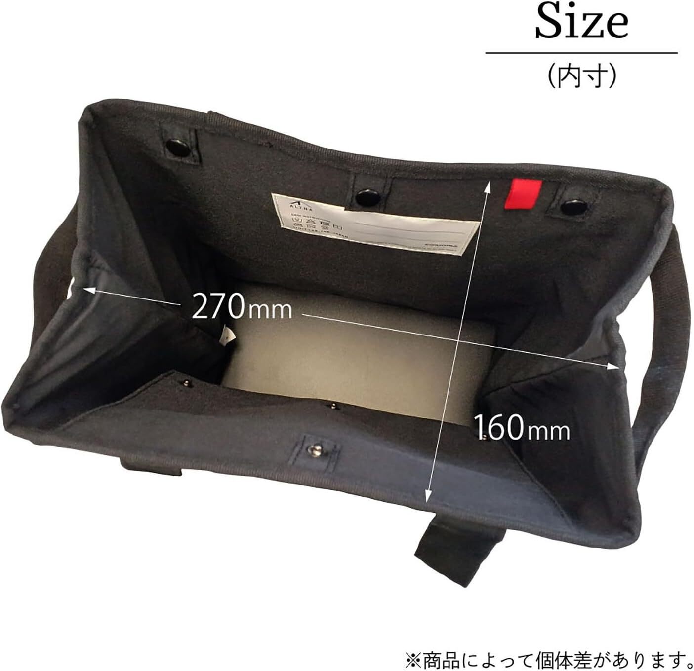 Lihitlab ALTNA Tool Bag Vertical Cordura Load Capacity 50kg Free Standing L