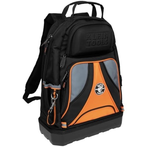 Heavy Duty Tool Backpack Organizer with 39 Pockets & Molded Bottom – Tradesman P