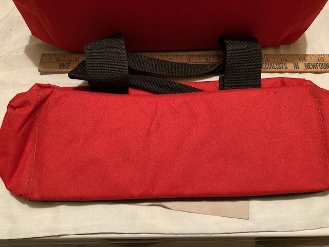 NEW – (2) 13″ x 5″ X 6″ NYLON FABIC TOOL BAGS WITH EXTERIOR POCKETS