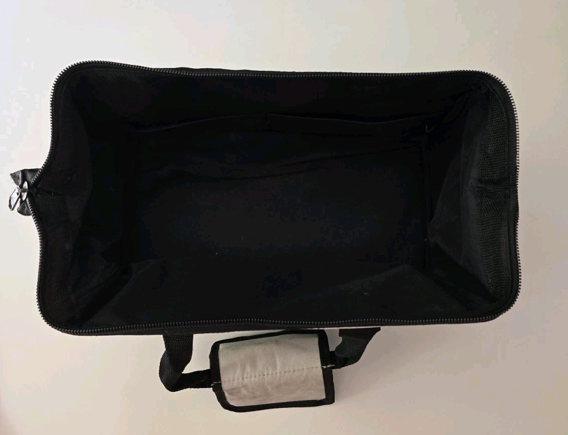 Masterforce 16″ Canvas Black And White Tool Bag & Playing Card Set Father’s Day!