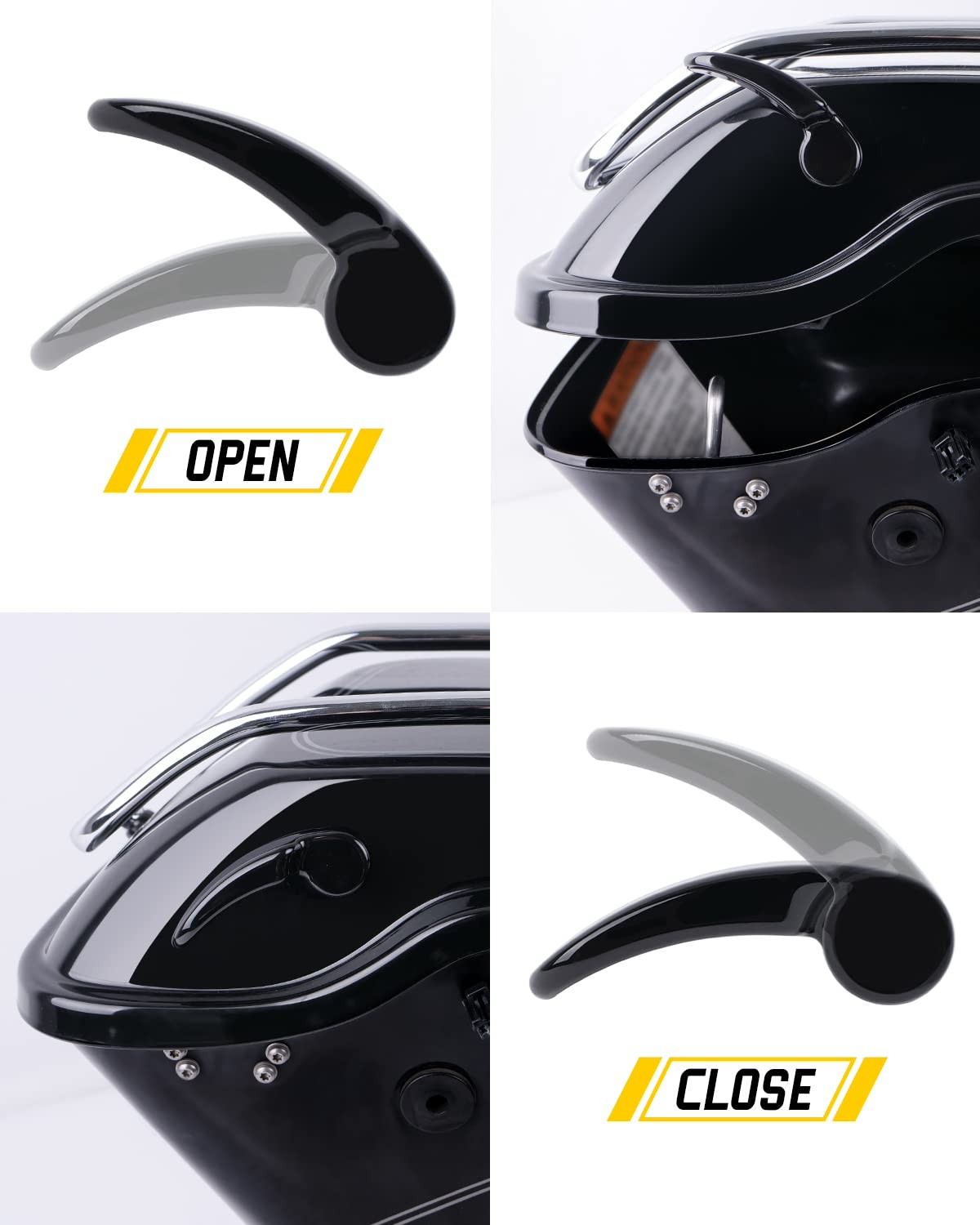 Saddlebag Latches Kit, Saddlebag Lifters for Harley Touring 2014-2024 Street …