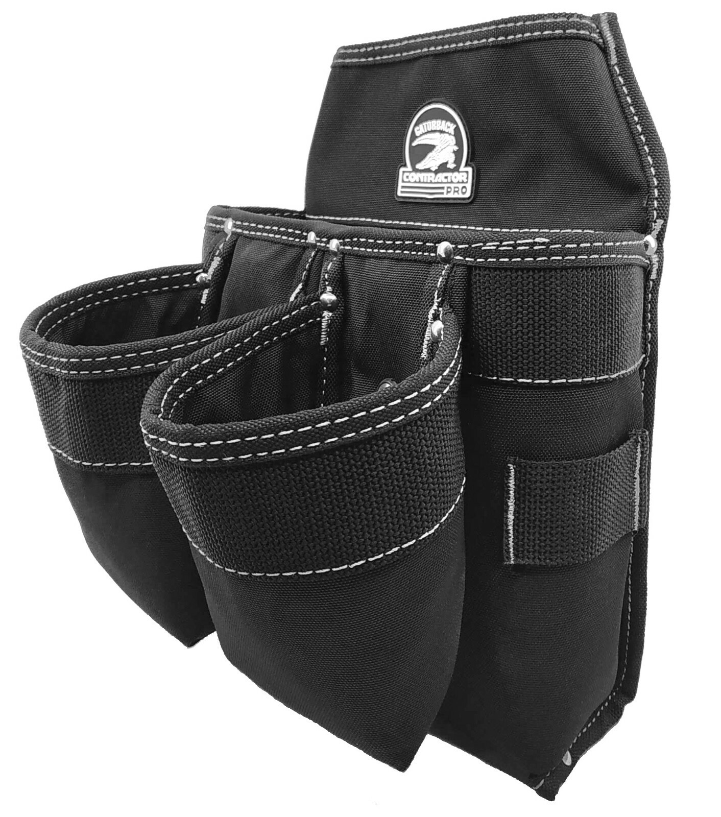 Gatorback B202 Professional 9-Pocket Fastener Tool Pouch. Fits onto any 2″ belt.
